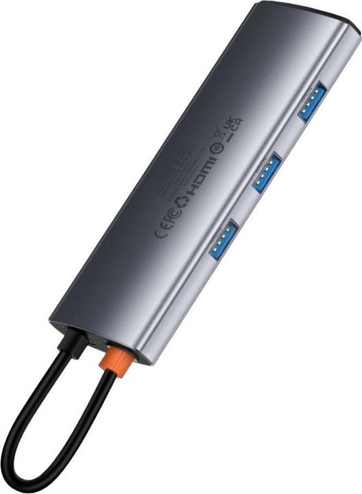 Actual product image Baseus B00030708811-00 (USB-C, 7 Ports)