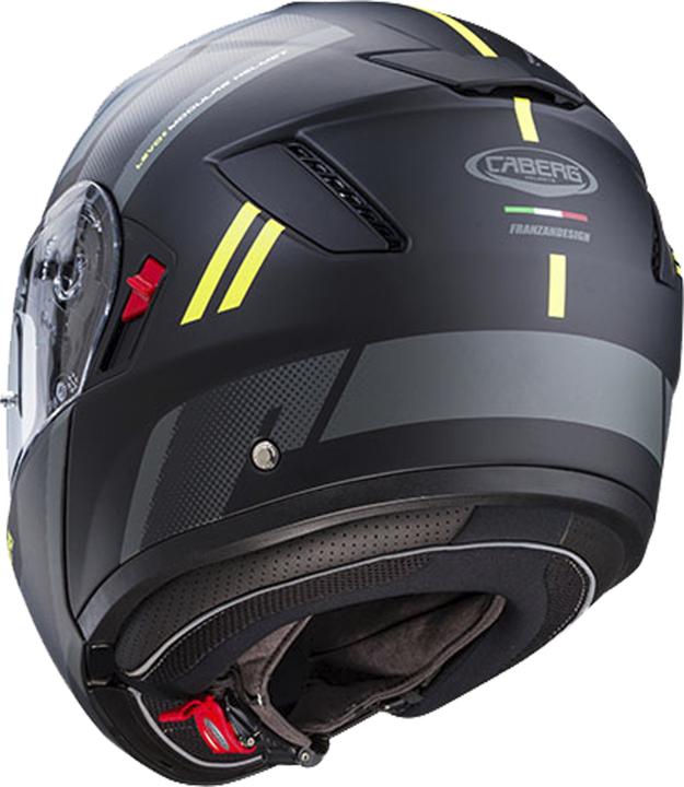 Image du produit Caberg Casque Modulaire Levo X Manta / Noir / Anthracite / Jaune Fluo / Mat (XL)