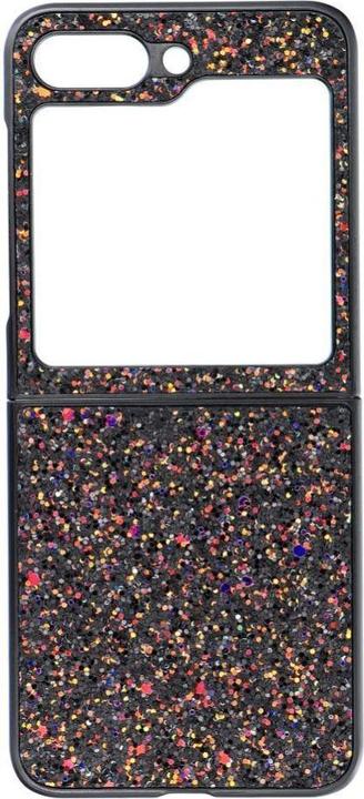 Image du produit OEM Back panel cover SHINING Case for SAMSUNG Z Z Flip 5 black (Samsung Galaxy Z Flip5)