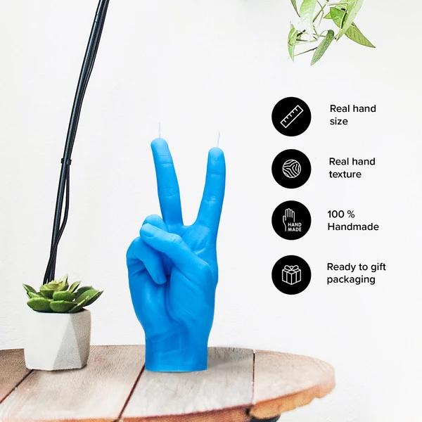 Actual product image Candle Hand Victory (1 pcs.)