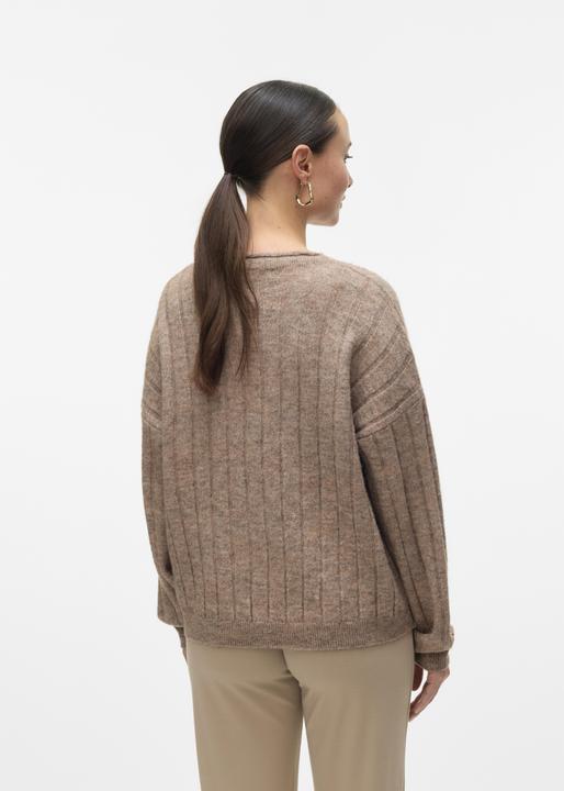 Image du produit Vero Moda Maternity Coupe normale Pull à col rond Haut tricoté (L)