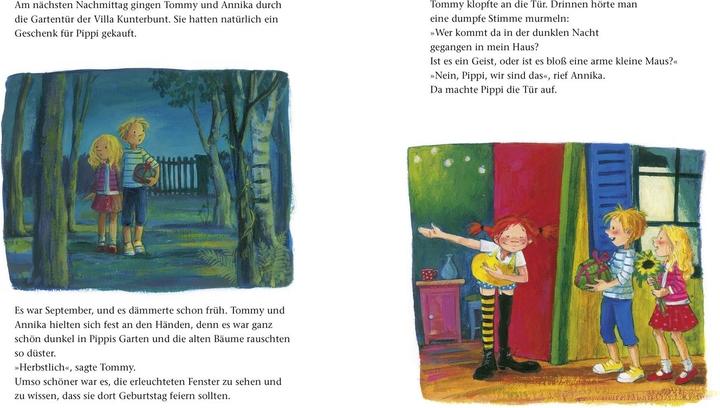 Actual product image Pippi Langstrumpf feiert Geburtstag (German, Astrid Lindgren, Katrin Angel King, 2025)