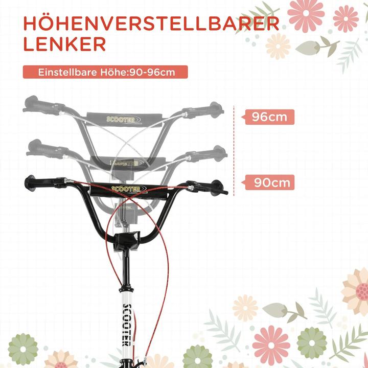Actual product image Homcom Children's scooter with handbrake