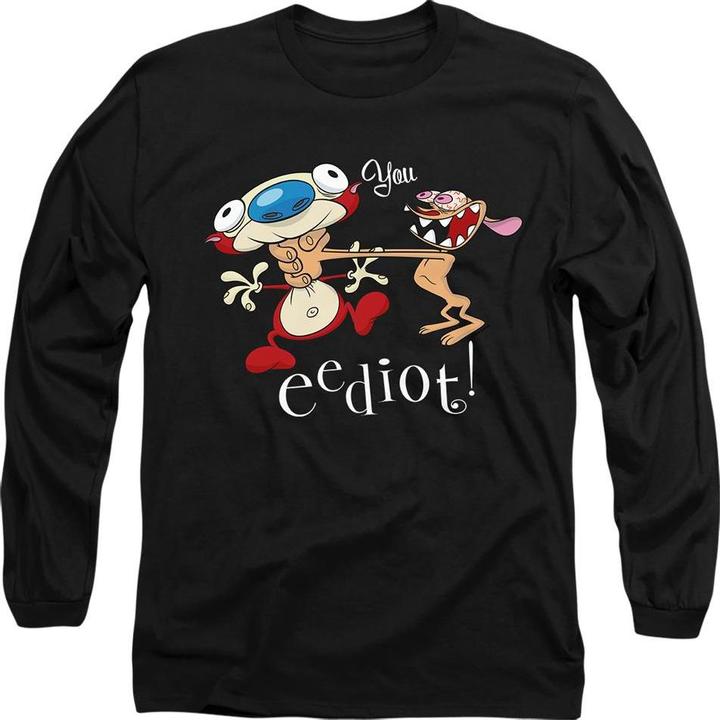 Image du produit Ren & Stimpy - T-shirt YOU EEDIOT - Adulte (XXL)