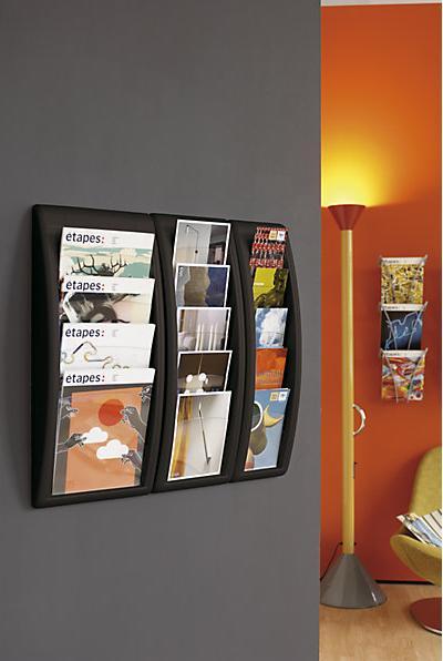 Actual product image Paperflow Wall brochure holder (A4)