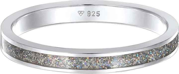Produktbild Elli Bandring mit Emaille glitzernd (52, 925 Silber)