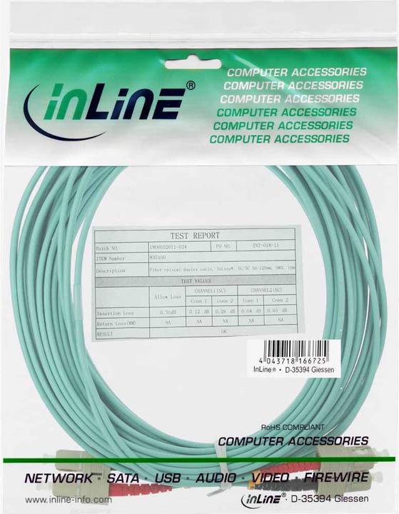 Image du produit InLine Câble réseau (CAT6, 25 m)