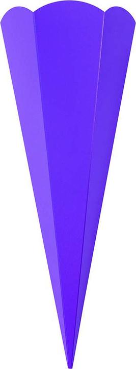 Produktbild trendmarkt24 XL Schultüte lila Rohling gross Zuckertüte Einschulungstüte Erstklässler (1 x)