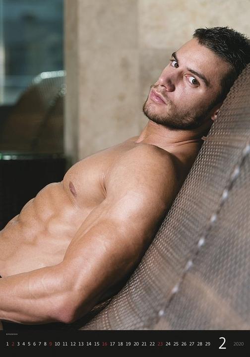 Actual product image Alpha Edition Sexy Boys Calendar 2020