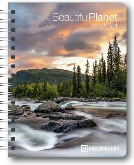 Actual product image Neumann Beautiful Planet 2024 - Book calendar - Pocket calendar - Photo calendar - 16,5x21,6 (German)