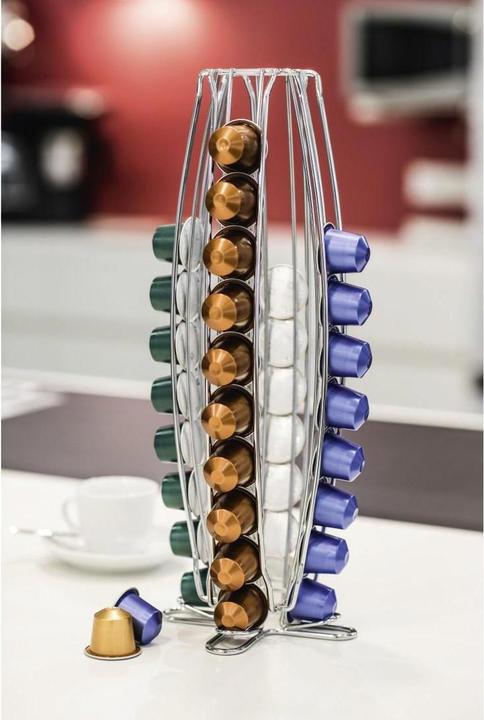 Actual product image Xavax capsule holder/stand Coffee capsule stand "Torre" for Nespresso, 40 capsules