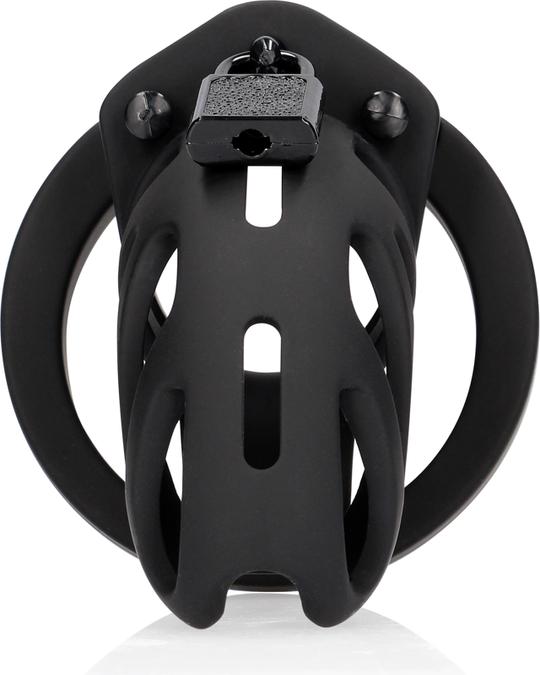 Actual product image Shots Model 24 - Chastity Cage - 3.5" / 9 cm
