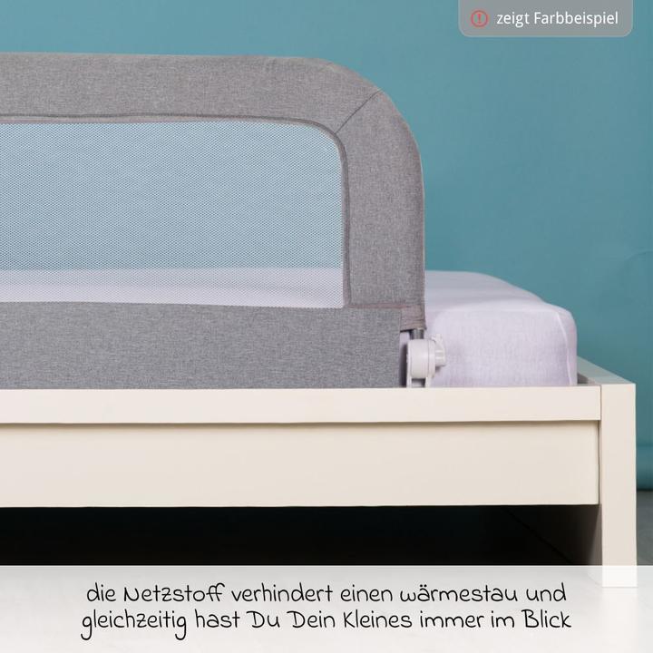 Actual product image Fillikid Lara bed rail - Mint (150 cm)