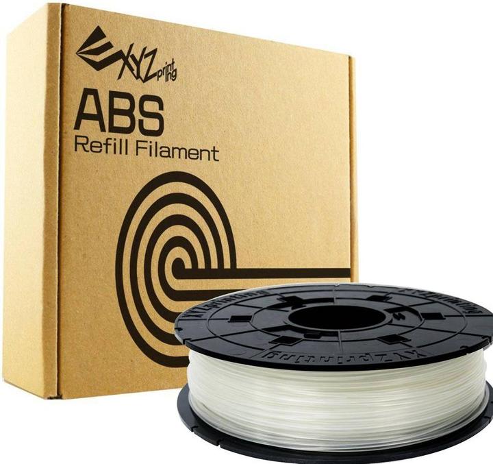 XYZprinting Filamento di ricarica ABS (ABS, 1.75 mm, 600 g, Bianco)