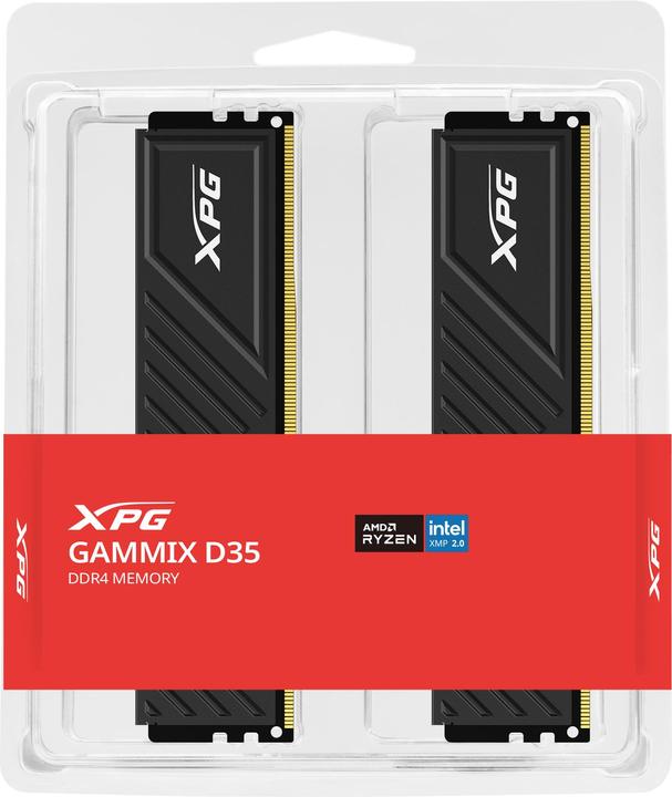 Produktbild Adata DIMM 16 GB AX4U36008G18I-DTBKD35 (2 x 8GB, 3600 MHz, DDR4-RAM, U-DIMM)