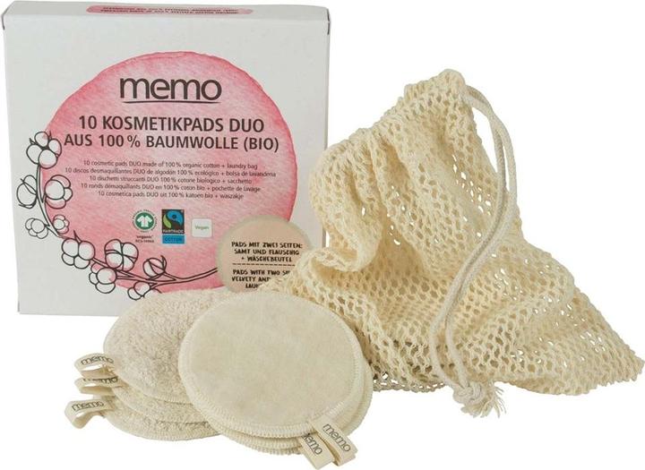Memo Paris Kosmetikpads Duo (Make-Up Entferner)