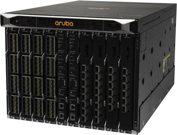 Produktbild HPE E Aruba 8400 Switch Bundle, 8 Slot Chassis, 3 Fan Trays, 18 Fans, Cable Manager, X462 Rack Rail Ki (8 Ports)