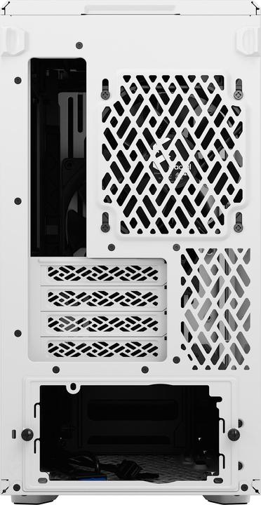Actual product image Fractal Meshify 2 Mini White TG Clear Tint - white (mATX, DTX, Mini-ITX, Mini-DTX)