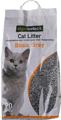 Actual product image Agriselect Basic Grey Kattenbakvulling (14.22 kg)