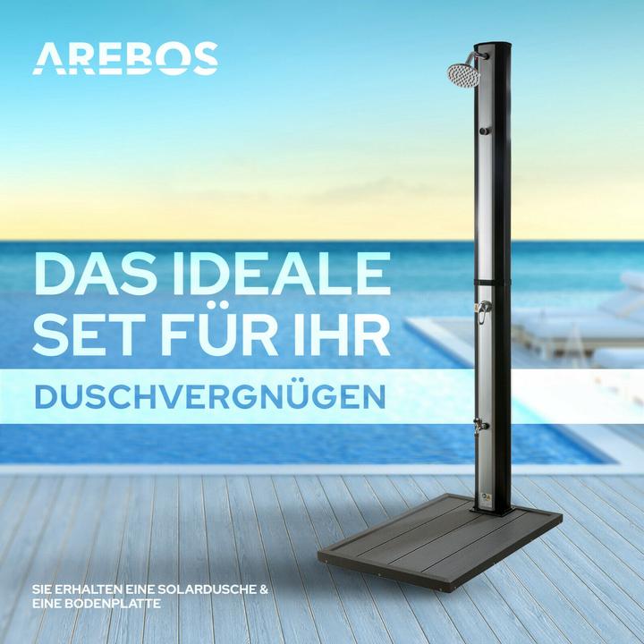 Produktbild Arebos Solardusche