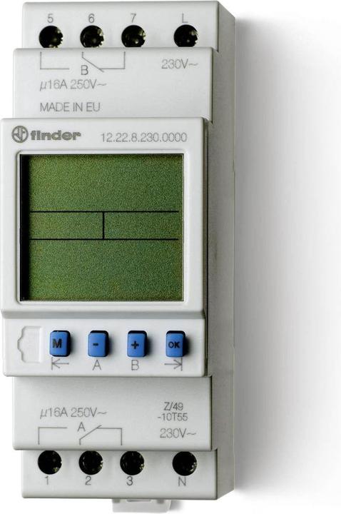 Immagine prodotto Finder Timer serie 12 2x 16A digitale