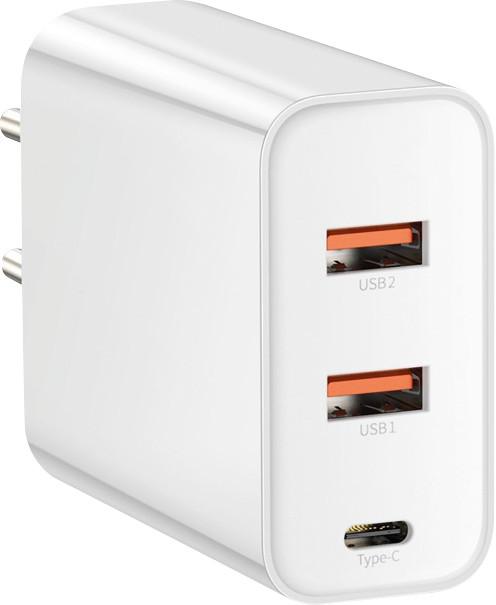 Baseus Charger 2 USB-A and 1 USB-C output (60 W)