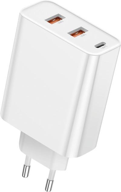 Actual product image Baseus Charger 2 USB-A and 1 USB-C output (60 W)
