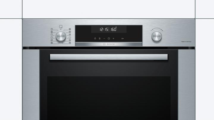 Produktbild Bosch Hausgeräte Serie | 6 Einbau-Backofen 60 x 60 cm Edelstahl HBG378TS0