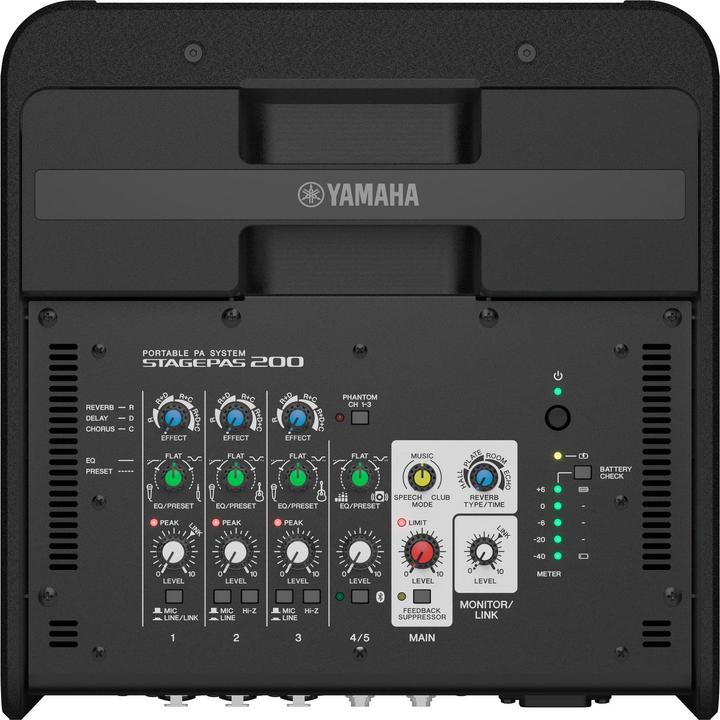 Actual product image Yamaha Stagepas 200 BTR (Active, 1x 180 W)