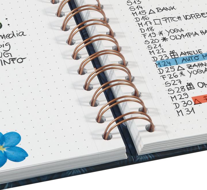 Image du produit Sigel Spiral Book Jolie (A5, Pointillés, Couverture rigide)