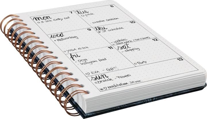 Image du produit Sigel Spiral Book Jolie (A5, Pointillés, Couverture rigide)