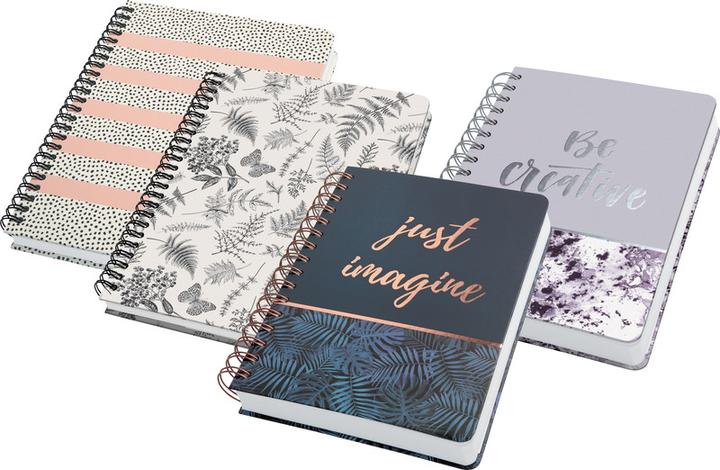 Image du produit Sigel Spiral Book Jolie (A5, Pointillés, Couverture rigide)
