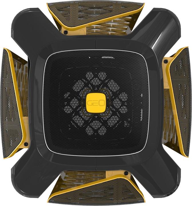 Productafbeelding Geometric Future M2 DE ARK behuizing, gaas - zwart (mATX)