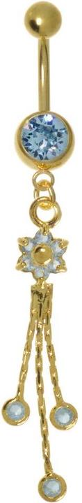 Produktbild Bijouteria Bauchpiercing (Kristall, Chirurgenstahl)