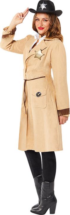 Actual product image Amscan Western Sheriff Lady ladies costume (W36/L38)