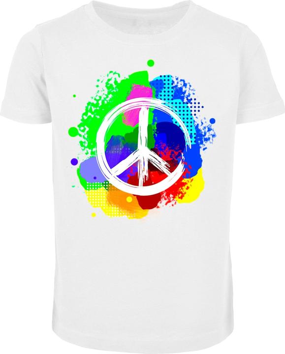 Merchcode Girls Peace - Graffiti Short Sleeve Tee - 167917