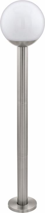 Produktbild EGLO NISIA-C Stehleuchte edelstahl/weiss (806 lm, E27, IP44)
