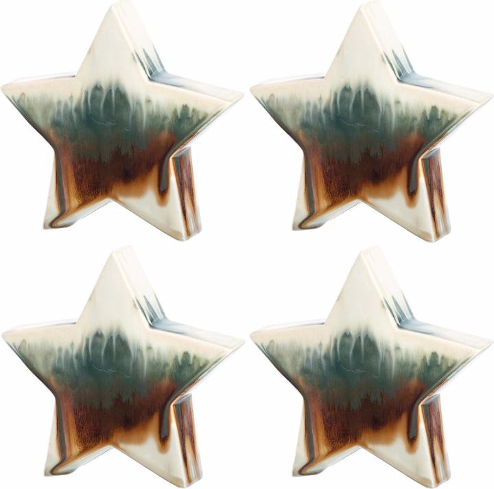 Actual product image Leonardo Star with effect glaze 17cm