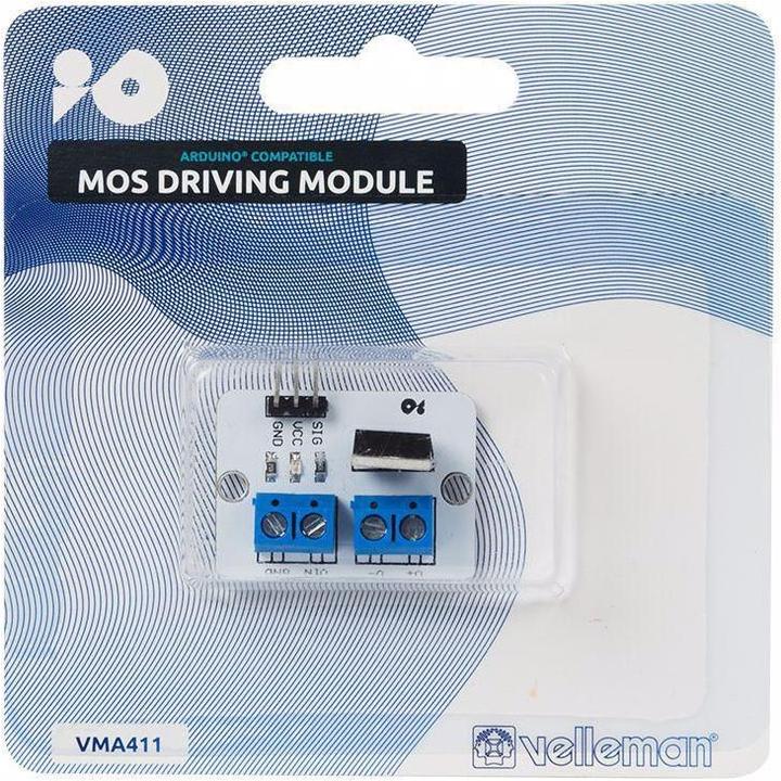 Actual product image Velleman MOS driver module