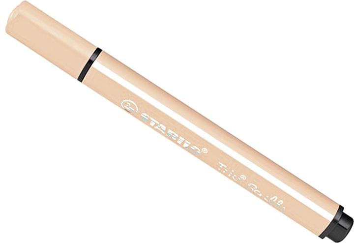 Actual product image STABILO Trio Scribbi Spring-loaded triangular felt-tip pen (Red, 1 x)