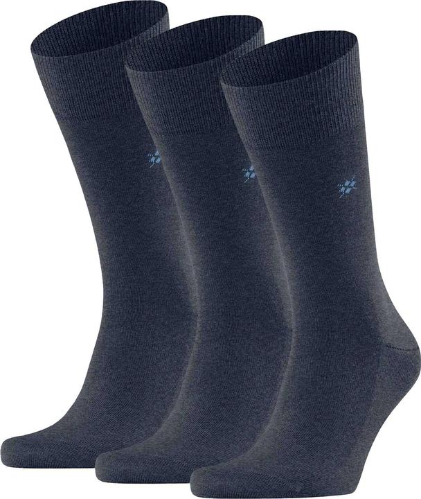 Burlington Socken Casual Bequem sitzend (3er Pack, 40 - 46)