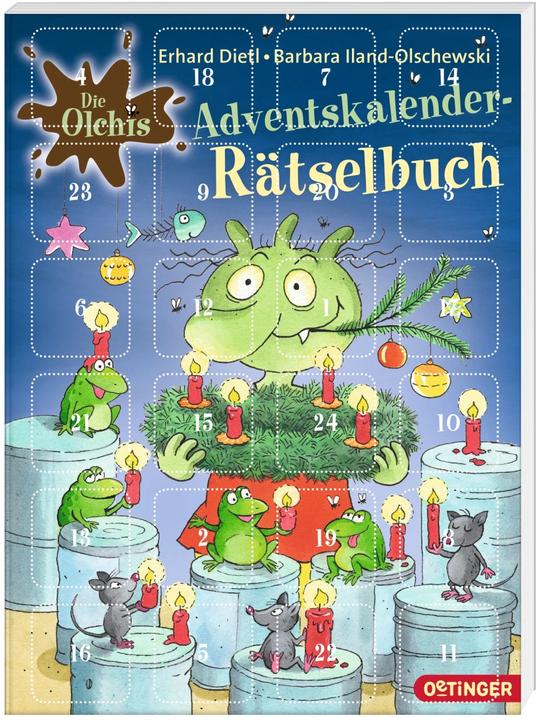 Actual product image The Olchis. Advent calendar puzzle book