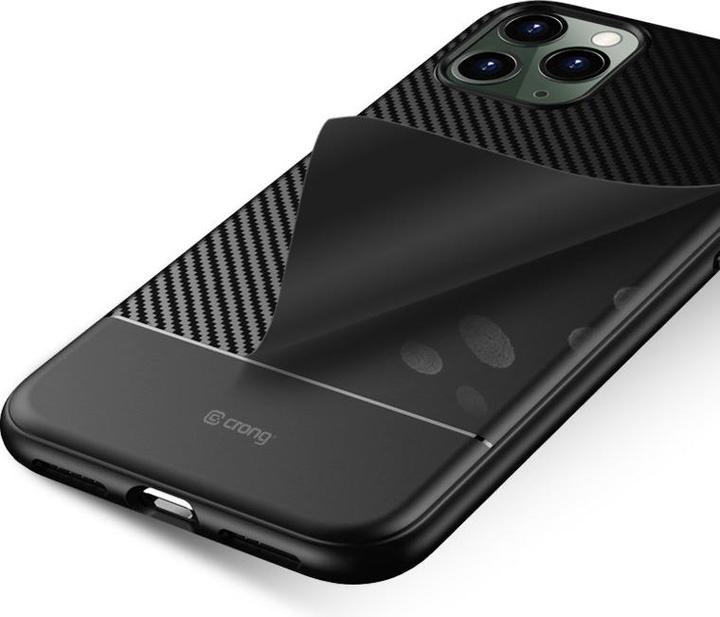 Actual product image Crong Prestige Carbon Cover Case for iPhone 11 Pro (black) (Apple iPhone 11 Pro)
