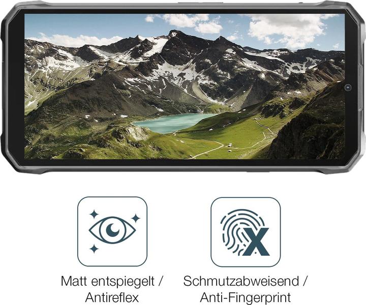 Actual product image Dipos Screen Protector Anti-Glare for HOTWAV T7S (1 Piece, Hotwav Cyber 7)