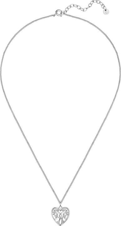 Immagine prodotto Glanzstücke München Catena da donna Albero della Vita in argento Sterling con zirconi 40,0 cm di base + 5,0 cm di (Argento, 40 - 45 cm)