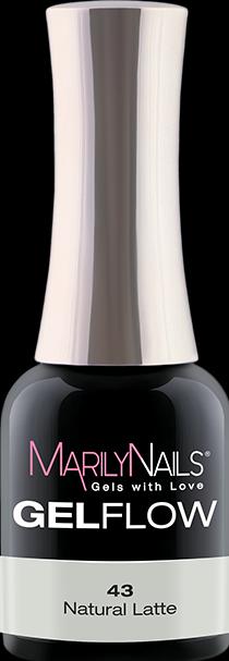 Produktbild Marily Nails GELFLOW – 43 Natural Latte (Natural Latte, UV-Gel Lack)