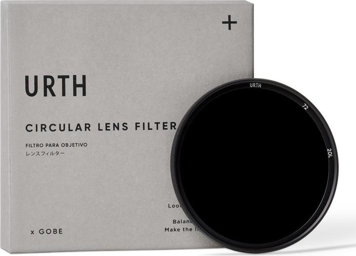 Produktbild Urth 72mm ND1000 (10 Stop) Lens Filter (Plus+) (ND- / Grauverlauffilter, 72 mm)