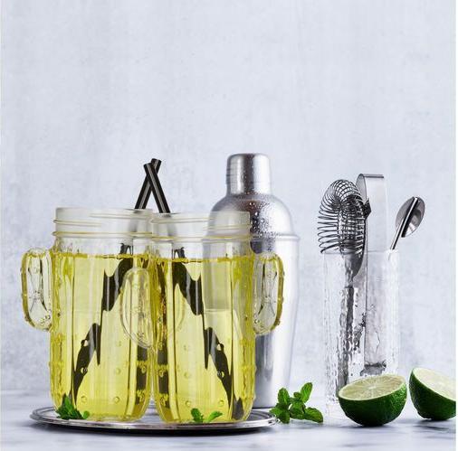 Produktbild Relaxdays 8x Trinkglas (5 dl, 1 x, Longdrinkgläser)