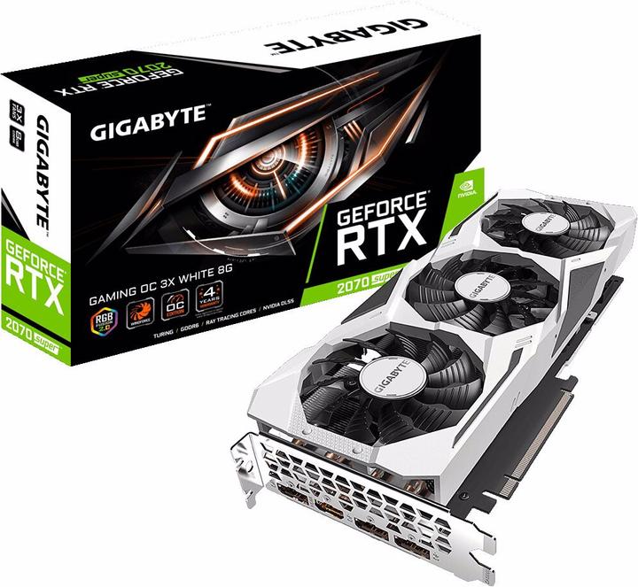 Image du produit Gigabyte GeForce RTX 2070 Super OC (8 Go)