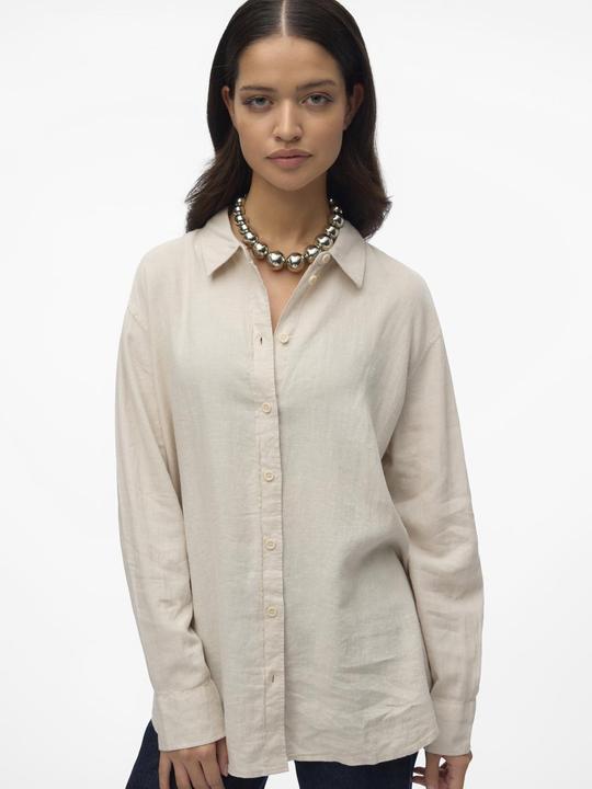 Actual product image Vero Moda Vmlinn Ls Shirt Wvn Noos (XS)